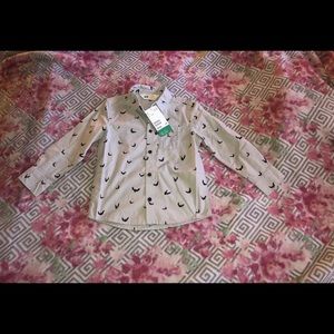 Toddler H&M bat button up